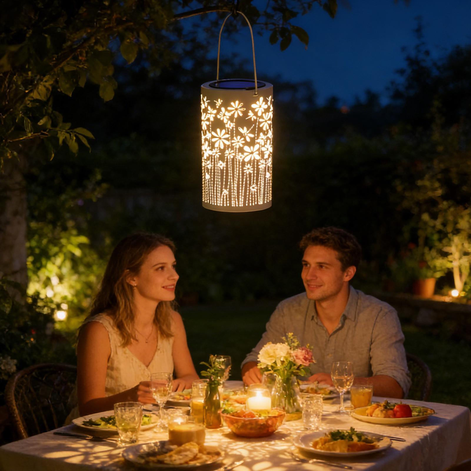 Outdoor Lighting Yard - Outdoor Lanterns For Porch Waterproof Flower