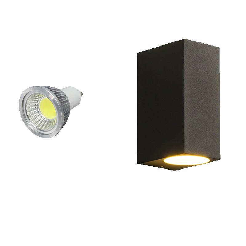 Outdoor Lighting Glass Replacement - GU10 Bulb Replaceable Wall Lamp Waterpoof