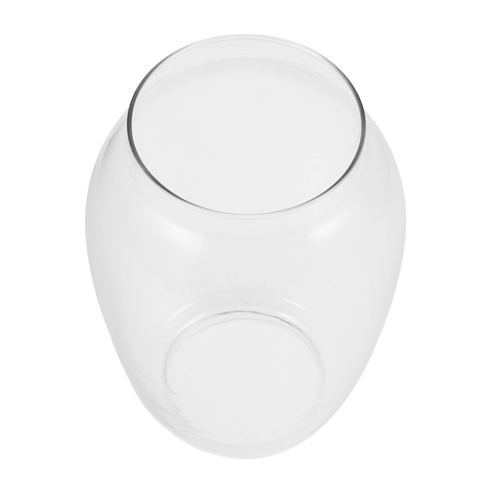 Outdoor Lighting Glass Replacement - Clear Round Glass Oil Lamp Chimney