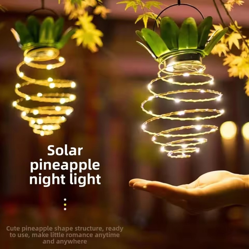 Outdoor Lighting No Wiring - Solar Charging Light LED Copper Wire