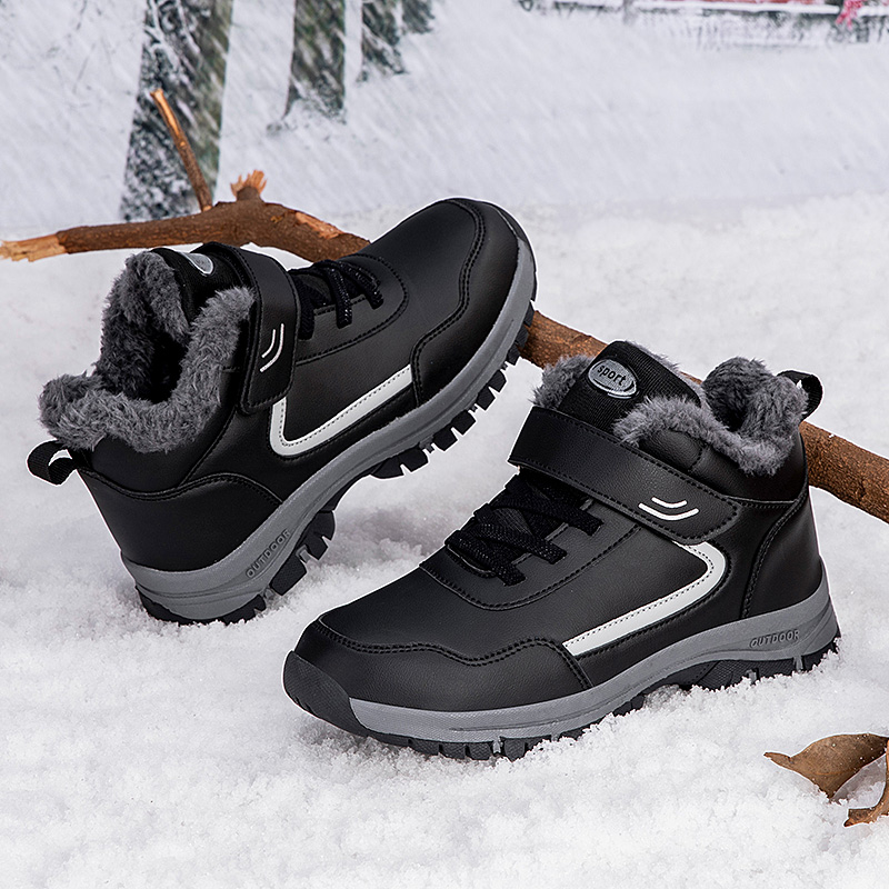 Outdoor Lighting Round - ELUVA Thermal Boots for Men Winter