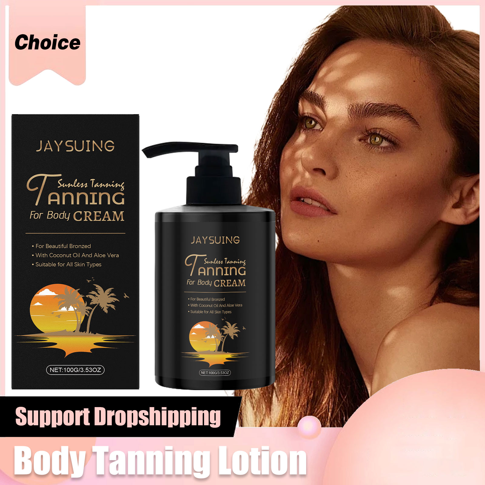 Outdoor Lighting Unit - Tanning Lotion Face Body Self Tanner