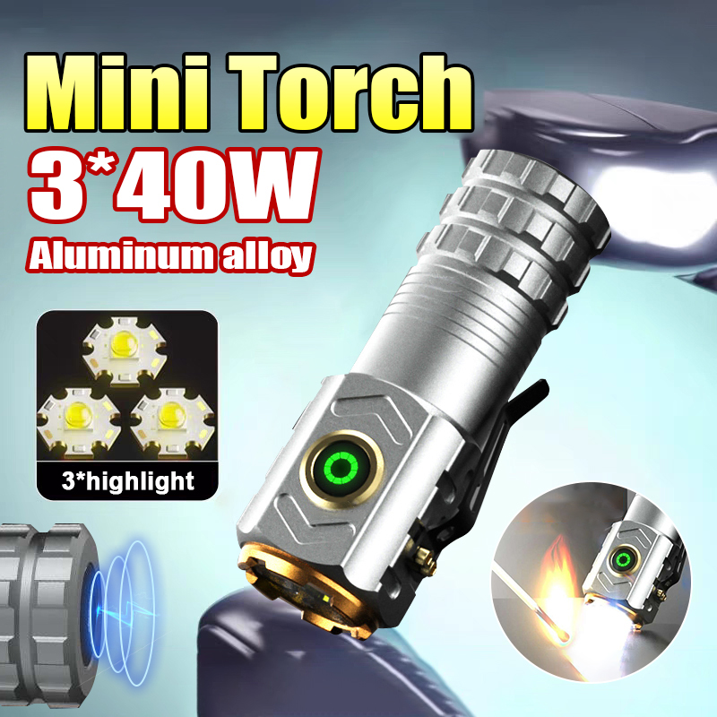 Outdoor Lighting Spotlight - Super Powerful Spotlight Ignition Flashlight Mini