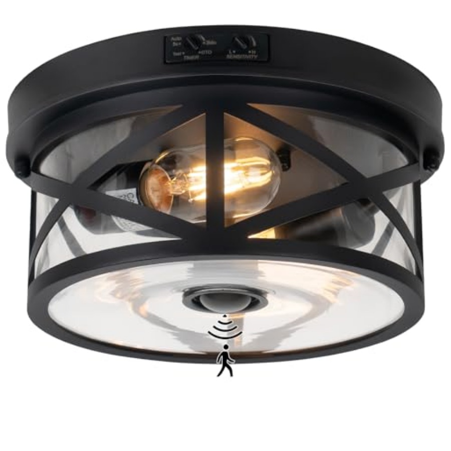 Outdoor Lighting Motion Sensor - Motion Sensor Outdoor Ceiling Light, Adjustable