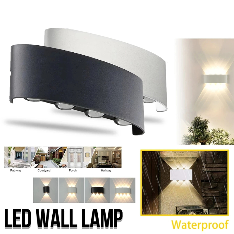 Outdoor Lighting Up And Down - Đèn Led Hiện Đại Đèn Tường