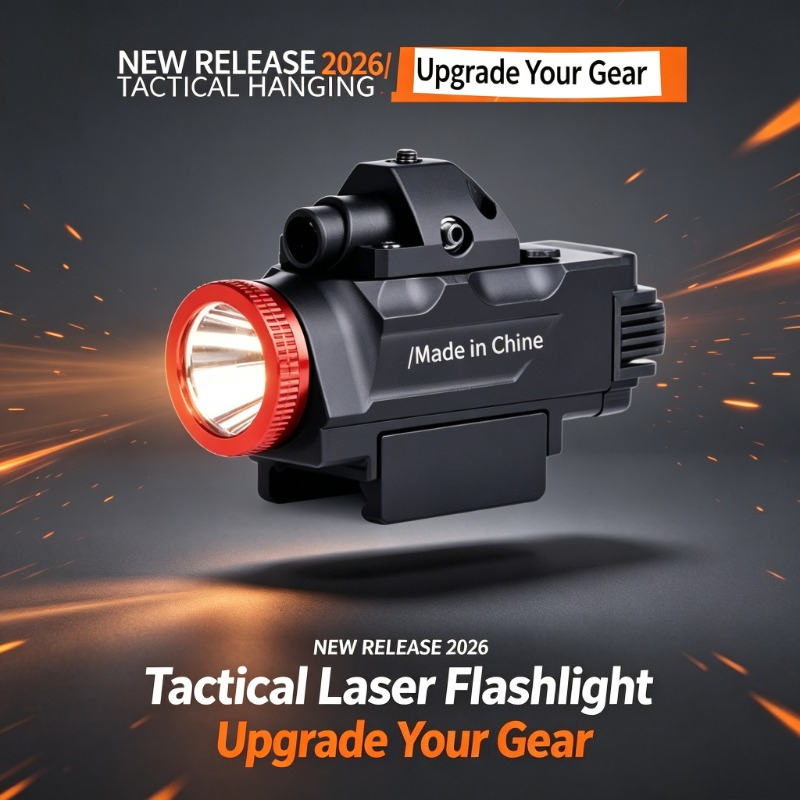 Outdoor Lighting Unit - Adjustable Red‑Green Laser Torch Unit, Mini