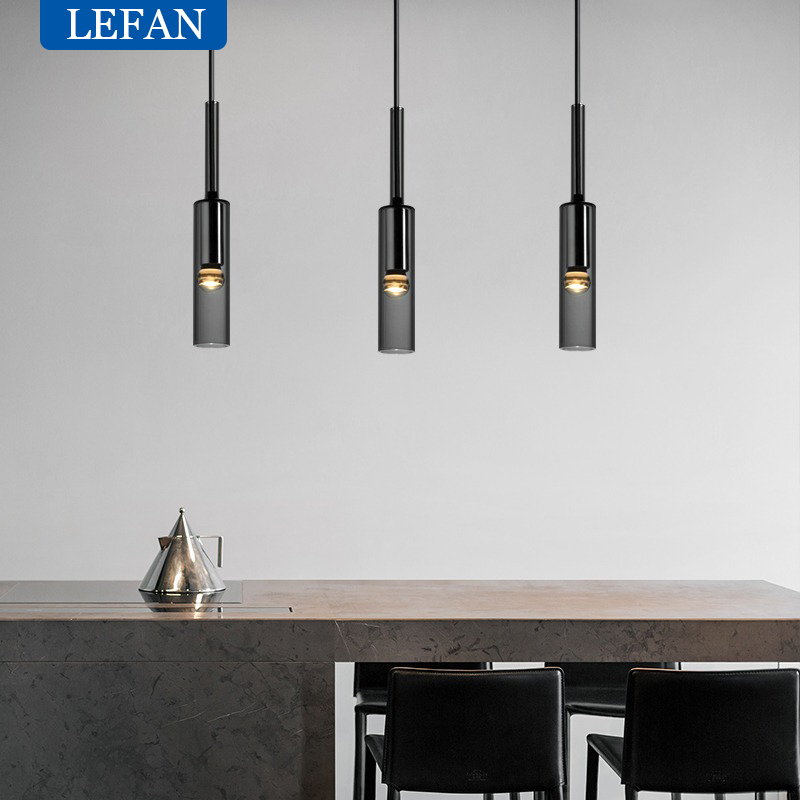 Modern copper LED glass long c - đánh giá và giá Outdoor Lighting Pendant