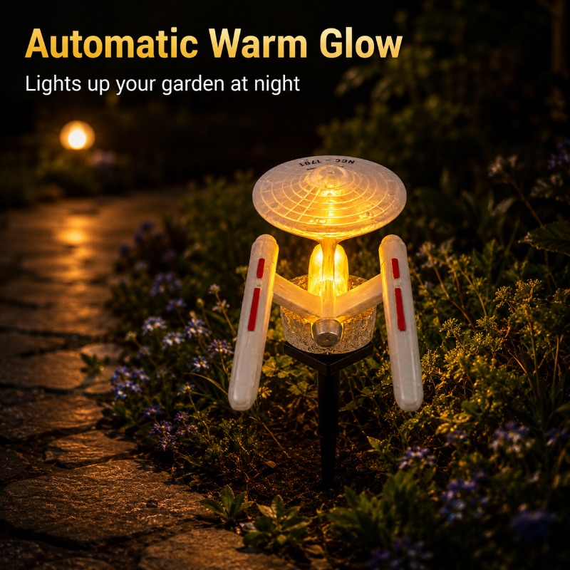 Star Trek USS Enterprise Solar - đánh giá và giá Outdoor Lighting Led Fixtures