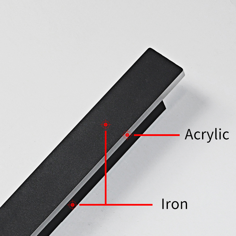 Modern Led Line Wall Light 40C - đánh giá và giá Outdoor Lighting Up And Down