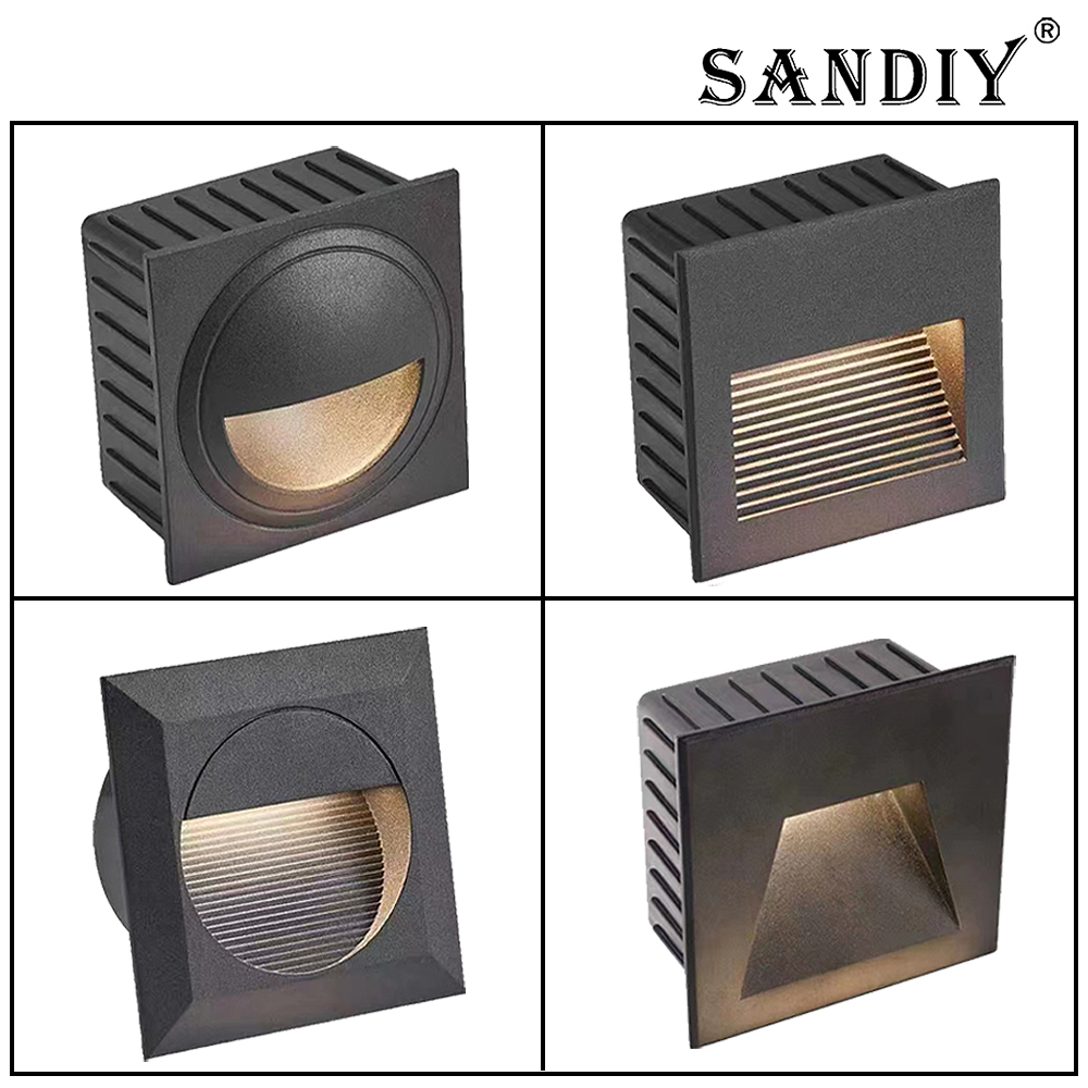 SANDIY Recessed Outdoor Wall S - đánh giá và giá Outdoor Lighting Up And Down
