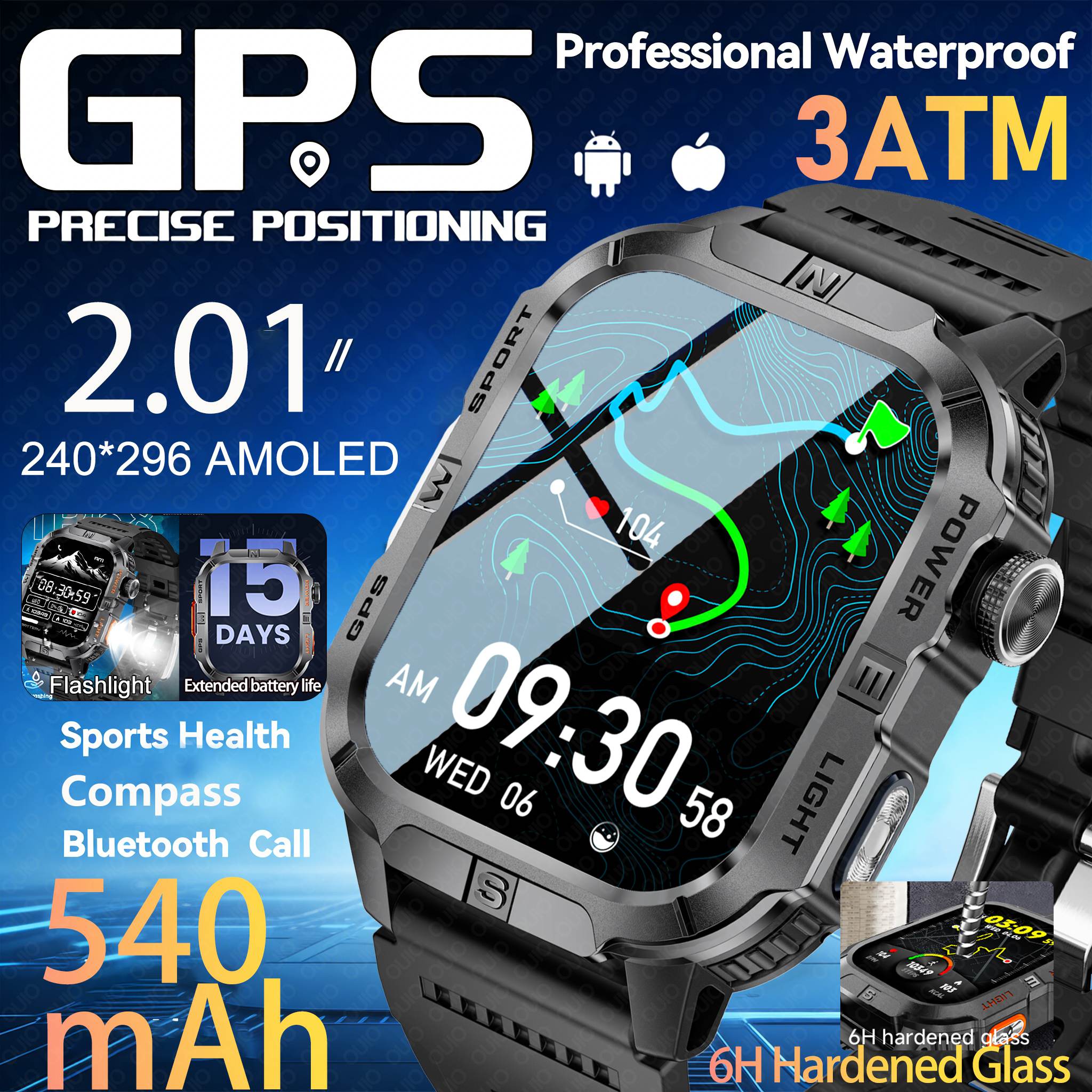 2026 New Smart Watch GPS Motio - đánh giá và giá Outdoor Lighting Track