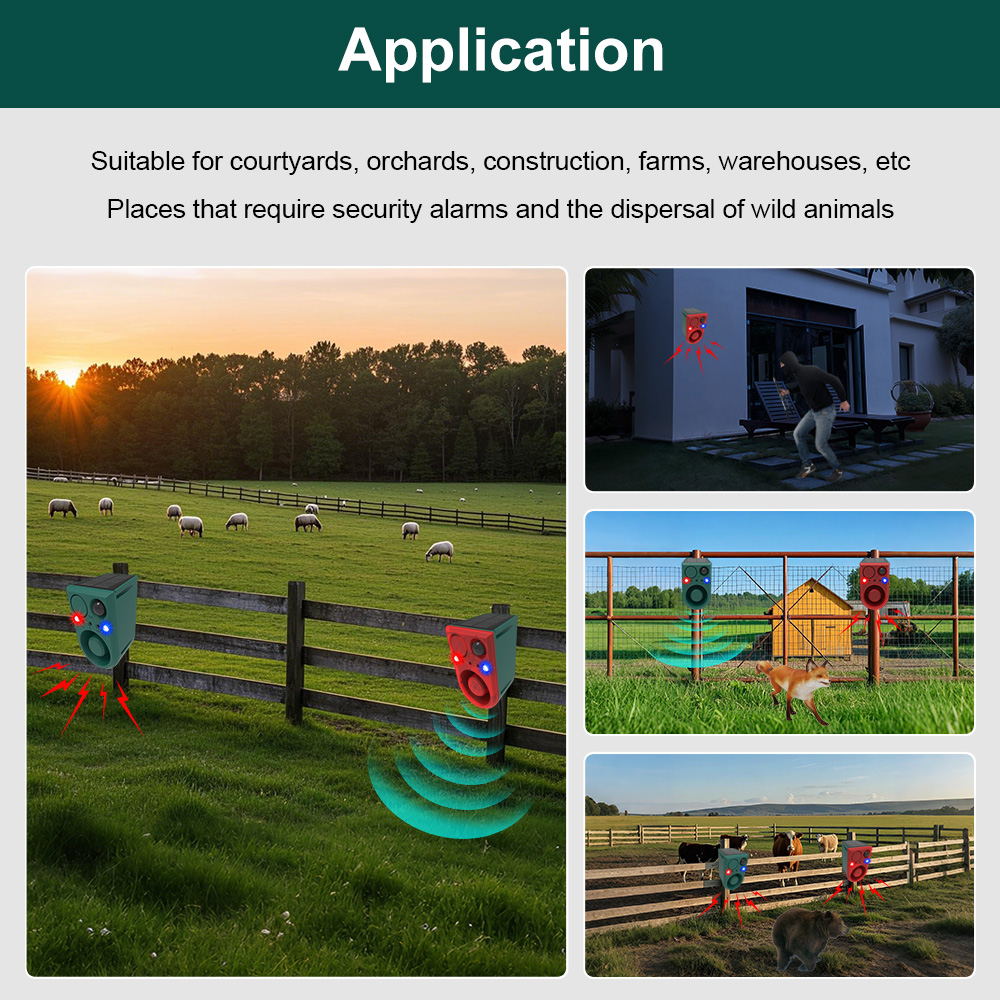 Solar Motion Sensor Animal Rep - đánh giá và giá Outdoor Lighting Motion Sensor