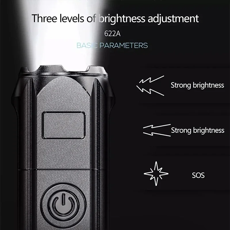 LED Camping Torch Flashlight H - đánh giá và giá Outdoor Lighting Spotlight