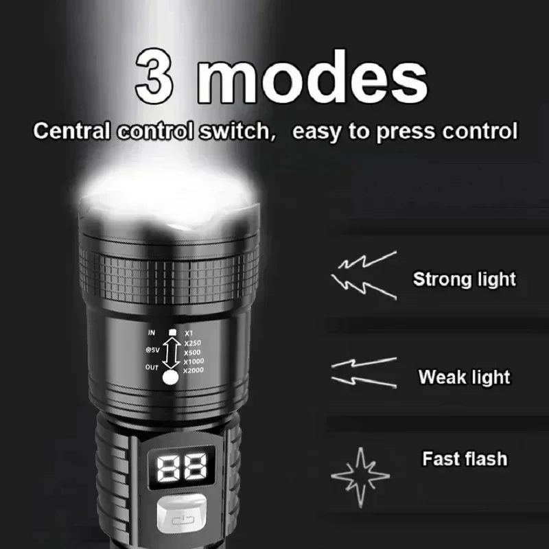 Rechargeable LED Flashlight 10 - đánh giá và giá Outdoor Lighting Electric