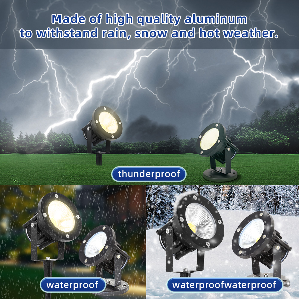 LED GU10 Garden Lighting Lawn  - đánh giá và giá Outdoor Lighting Spotlight