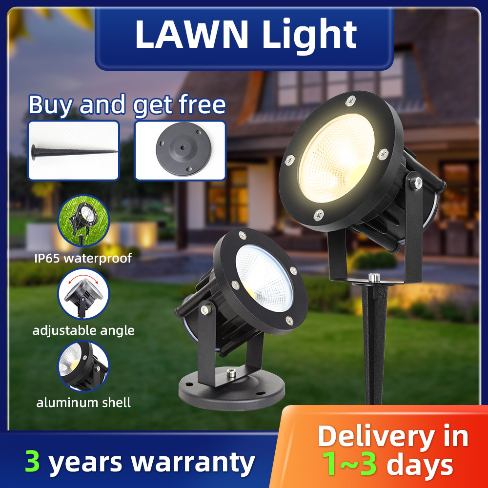 LED GU10 Garden Lighting Lawn  - đánh giá và giá Outdoor Lighting Spotlight
