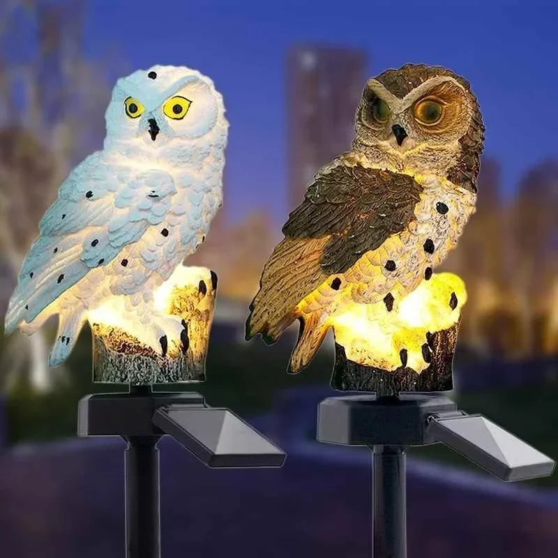 Owl Lights Outdoor Solar Power - đánh giá và giá Outdoor Lighting Led Fixtures