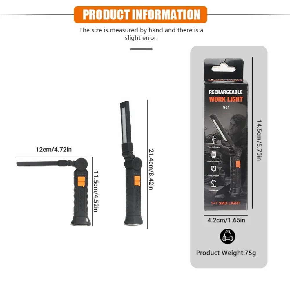 Portable COB LED Flashlight US - đánh giá và giá Outdoor Lighting Electric
