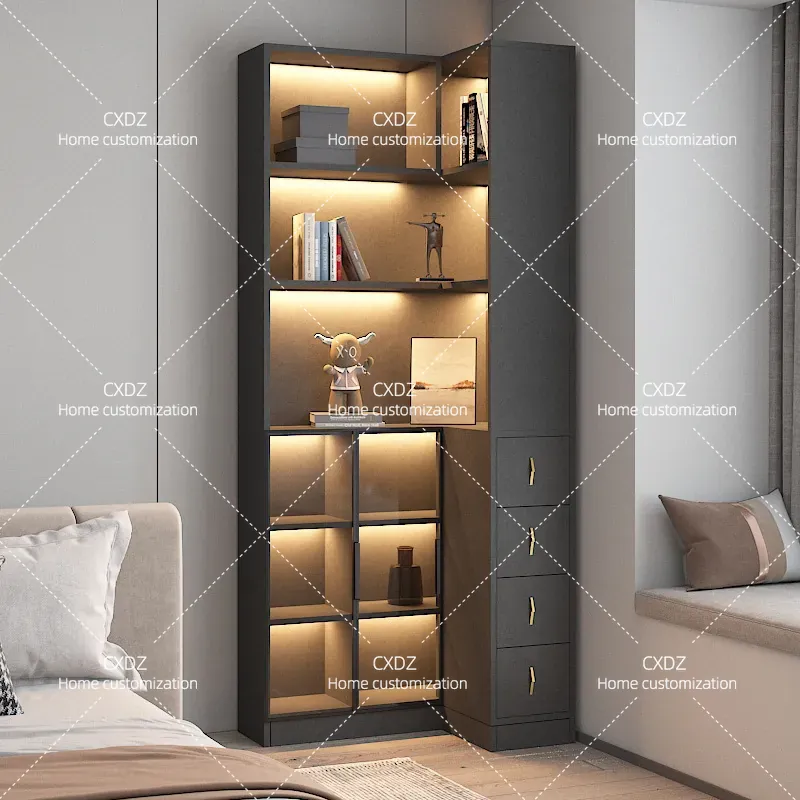 Light Luxury Corner Cabinet wi - đánh giá và giá Outdoor Lighting Unit