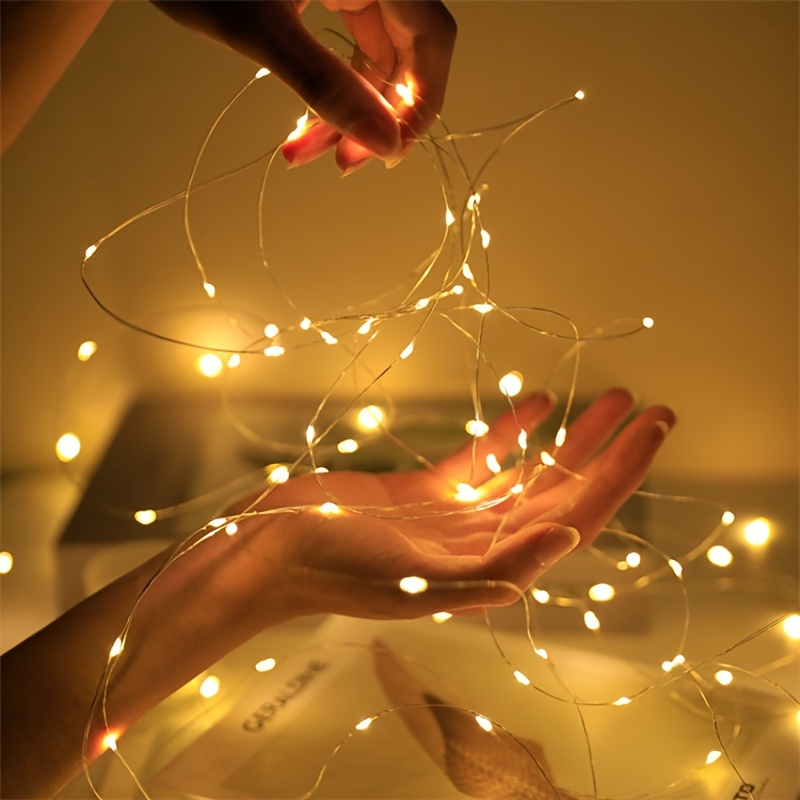 Led Fairy Lights Copper Wire S - đánh giá và giá Outdoor Lighting No Wiring