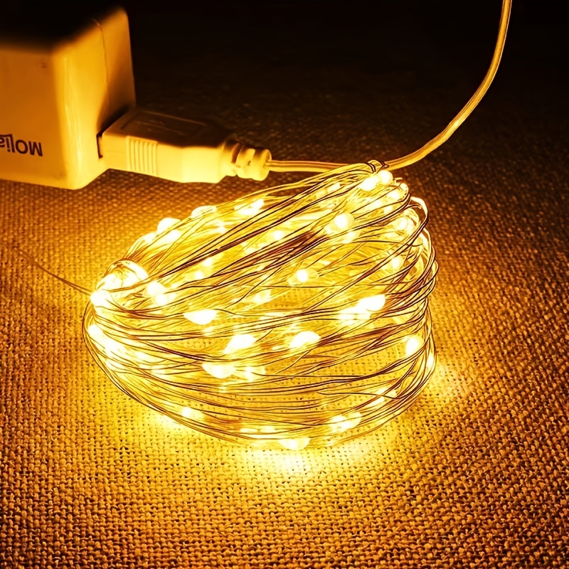 Led Fairy Lights Copper Wire S - đánh giá và giá Outdoor Lighting No Wiring