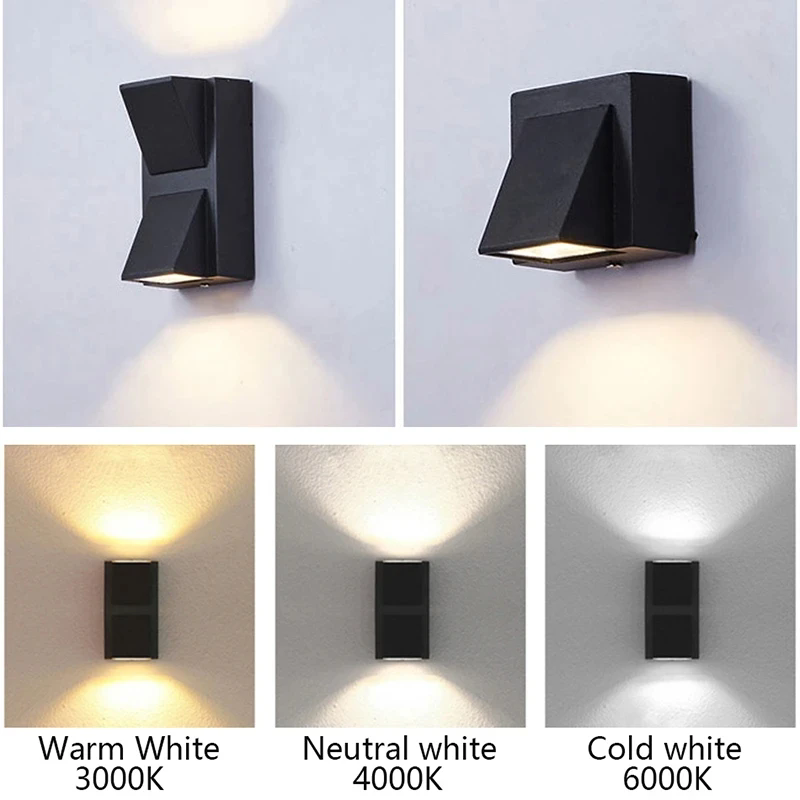 LED Wall Lamp IP65 Outdoor Wat - đánh giá và giá Outdoor Lighting Up And Down