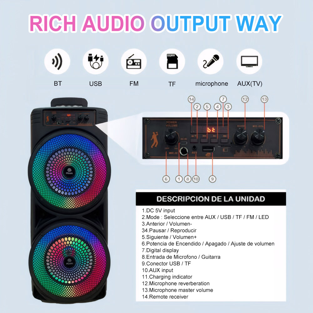 For Party Bluetooth Speaker Do - đánh giá và giá Outdoor Lighting Unit