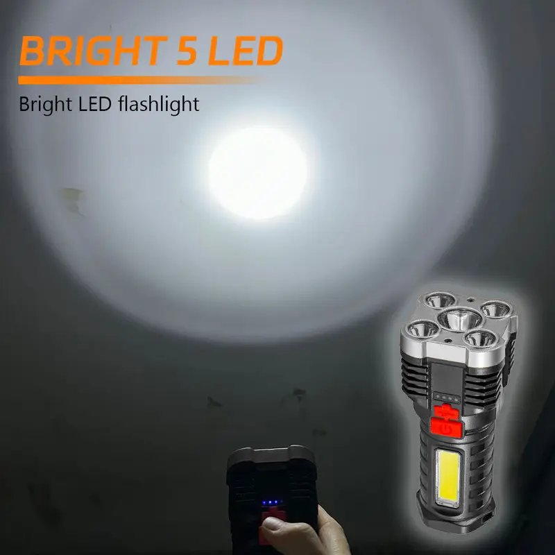 5 LED High Power Led Flashligh - đánh giá và giá Outdoor Lighting Spotlight