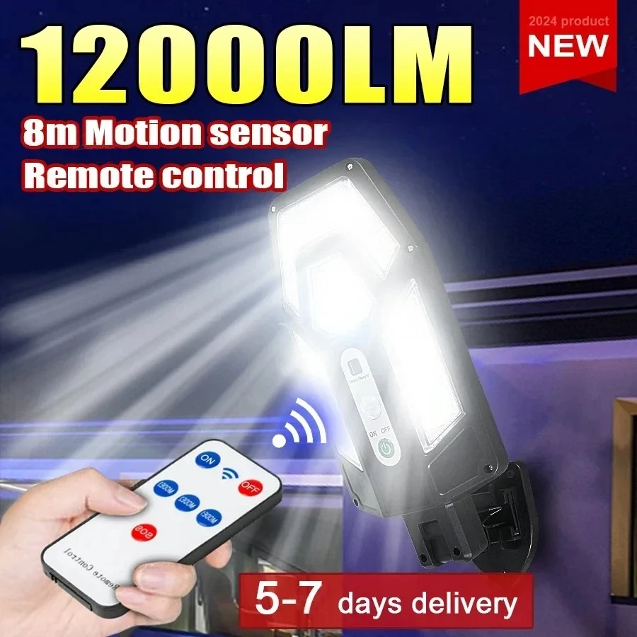 12000LM Powerful Solar Wall La - đánh giá và giá Outdoor Lighting Led Fixtures