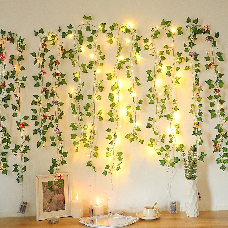 1/4/8PCS 2M Climbing Rattan Li - đánh giá và giá Outdoor Lighting No Wiring