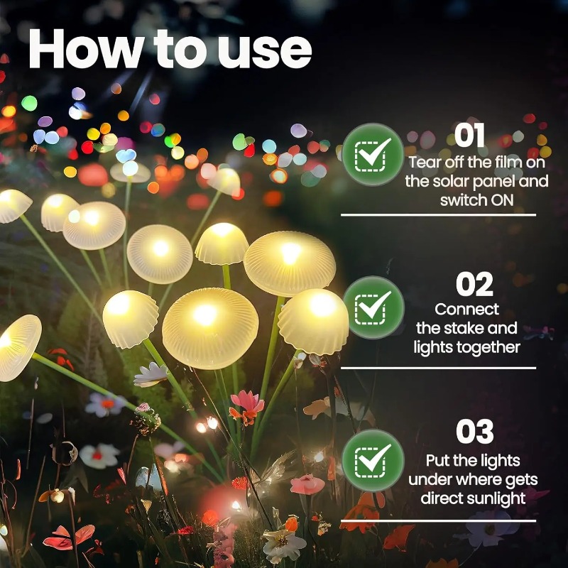 6LEDS Solar Mushroom Ambient L - đánh giá và giá Outdoor Lighting Yard