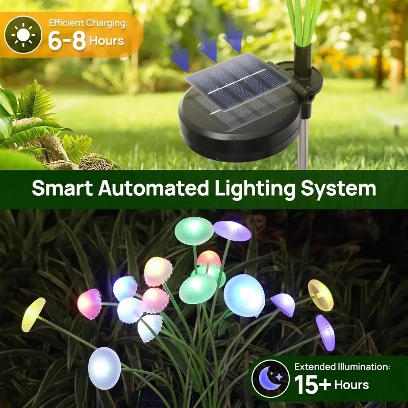 6LEDS Solar Mushroom Ambient L - đánh giá và giá Outdoor Lighting Yard