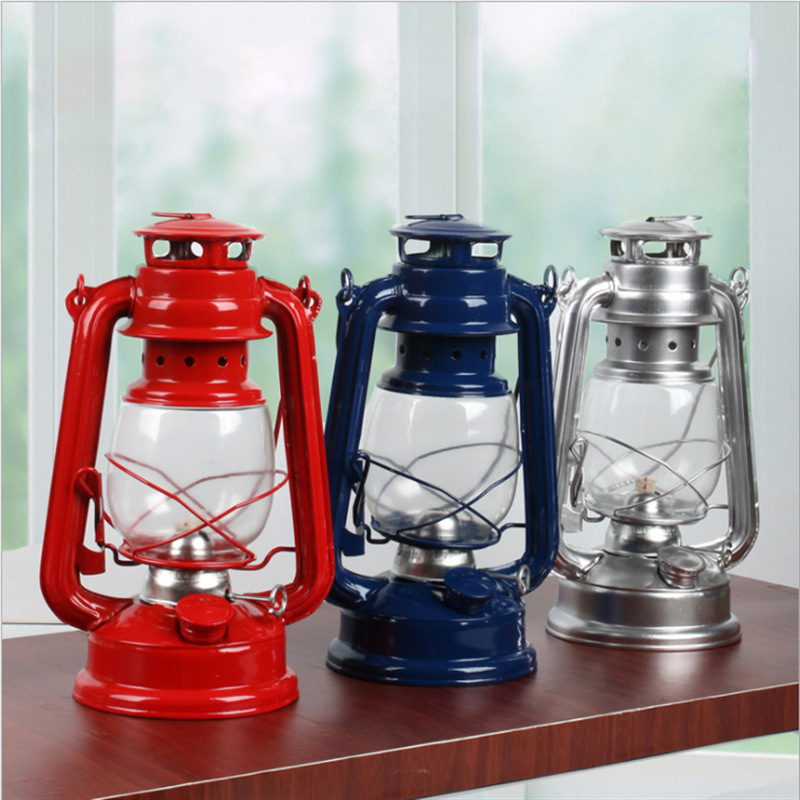 19cm Retro Outdoor Camping Lam - đánh giá và giá Outdoor Lighting Mediterranean Style