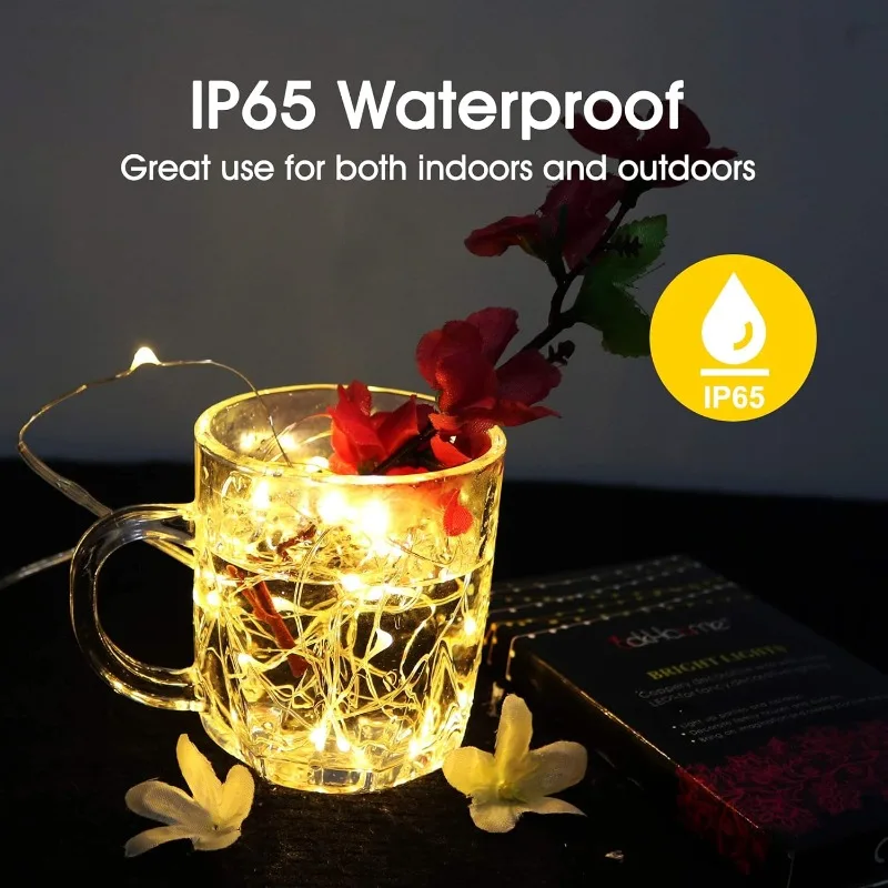 USB LED String Lights Copper S - đánh giá và giá Outdoor Lighting No Wiring