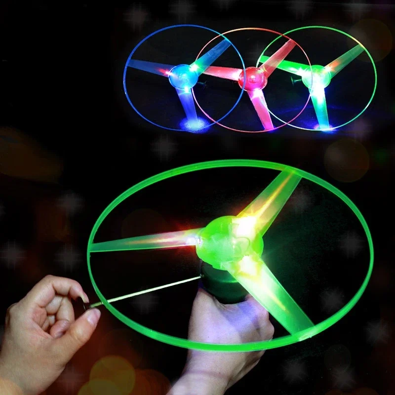 1pc Pull Wire Glow UFO Funny S - đánh giá và giá Outdoor Lighting No Wiring