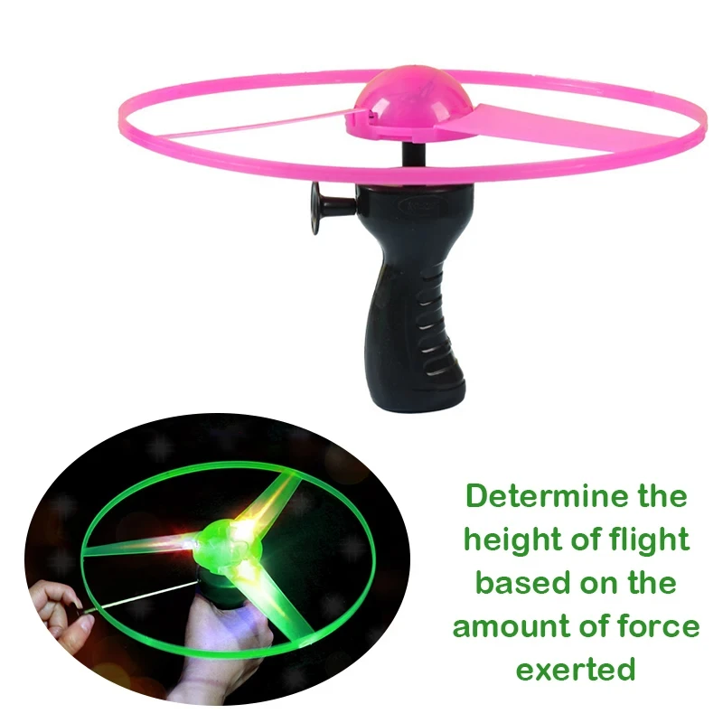 1pc Pull Wire Glow UFO Funny S - đánh giá và giá Outdoor Lighting No Wiring