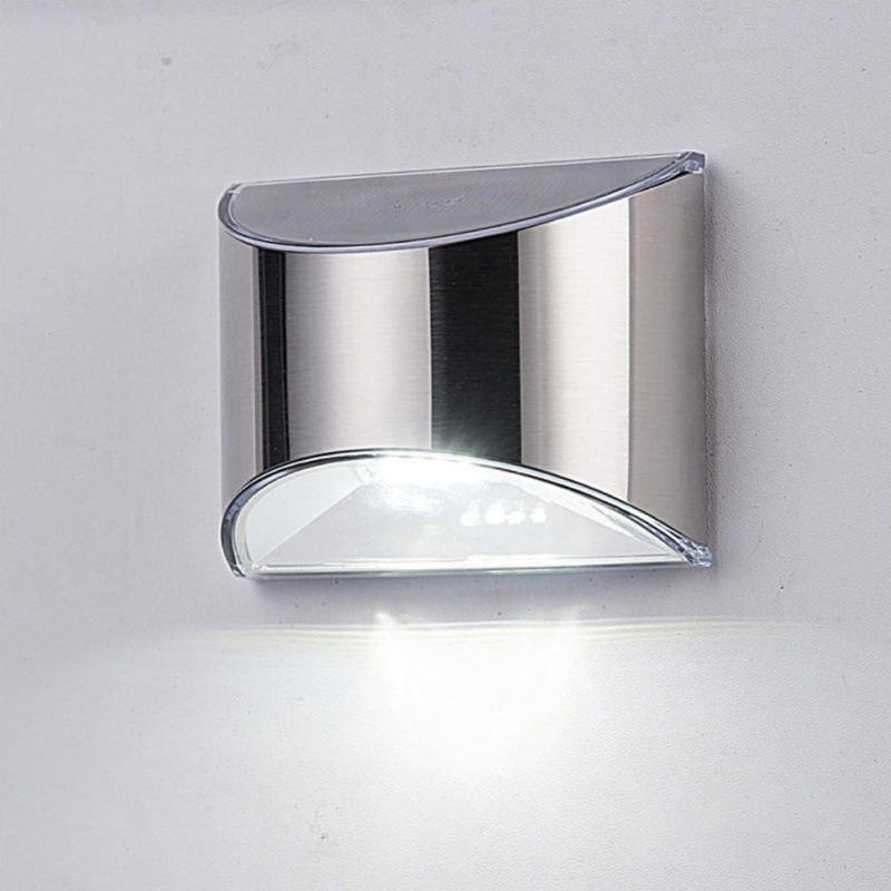 2Pcs Solar Garden Light Stainl - đánh giá và giá Outdoor Lighting Up And Down