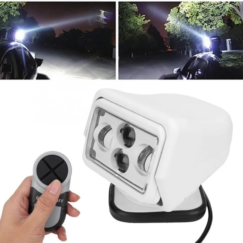 LED Search Light,60W 12V24V Re - đánh giá và giá Outdoor Lighting Spotlight