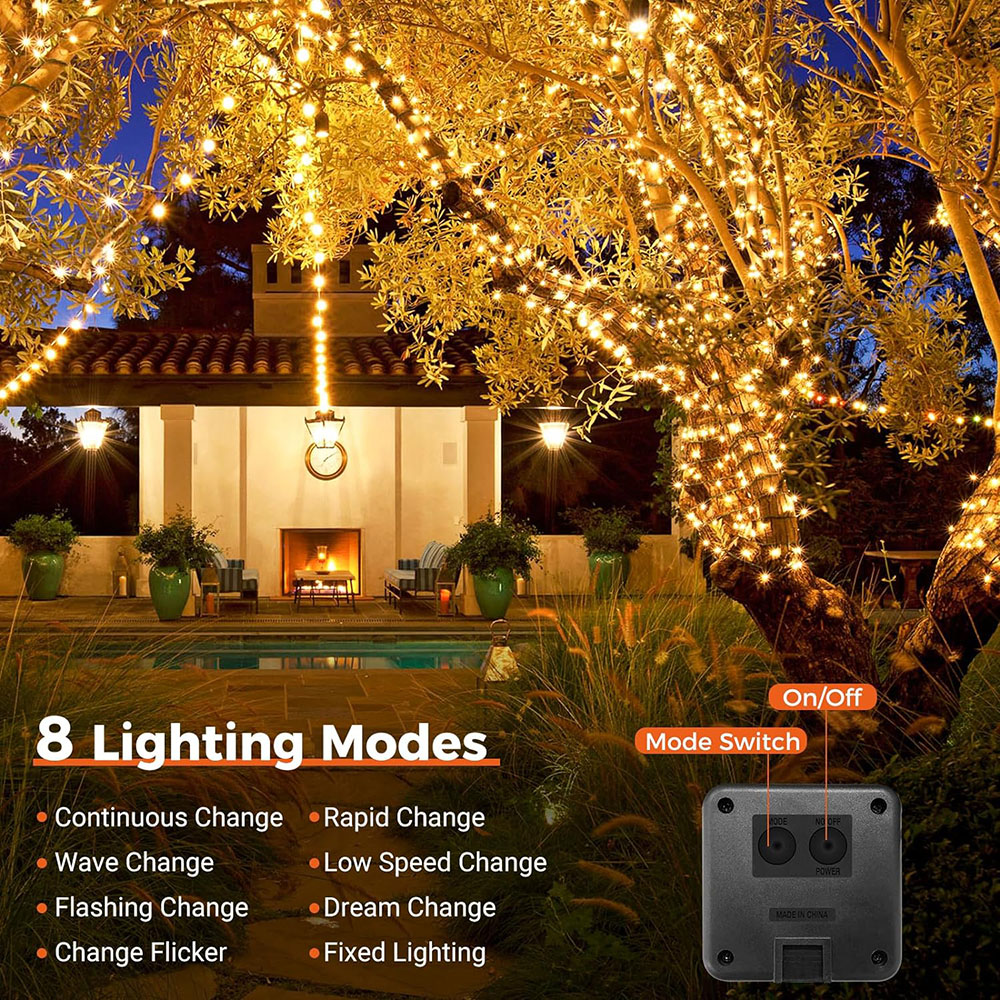 1~4Pcs Solar String Lights Out - đánh giá và giá Outdoor Lighting No Wiring