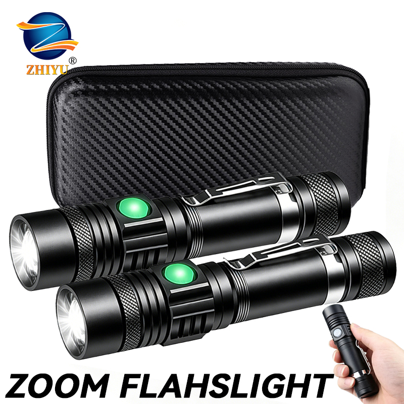 T6 LED Rechargeable Flashlight - đánh giá và giá Outdoor Lighting Electric