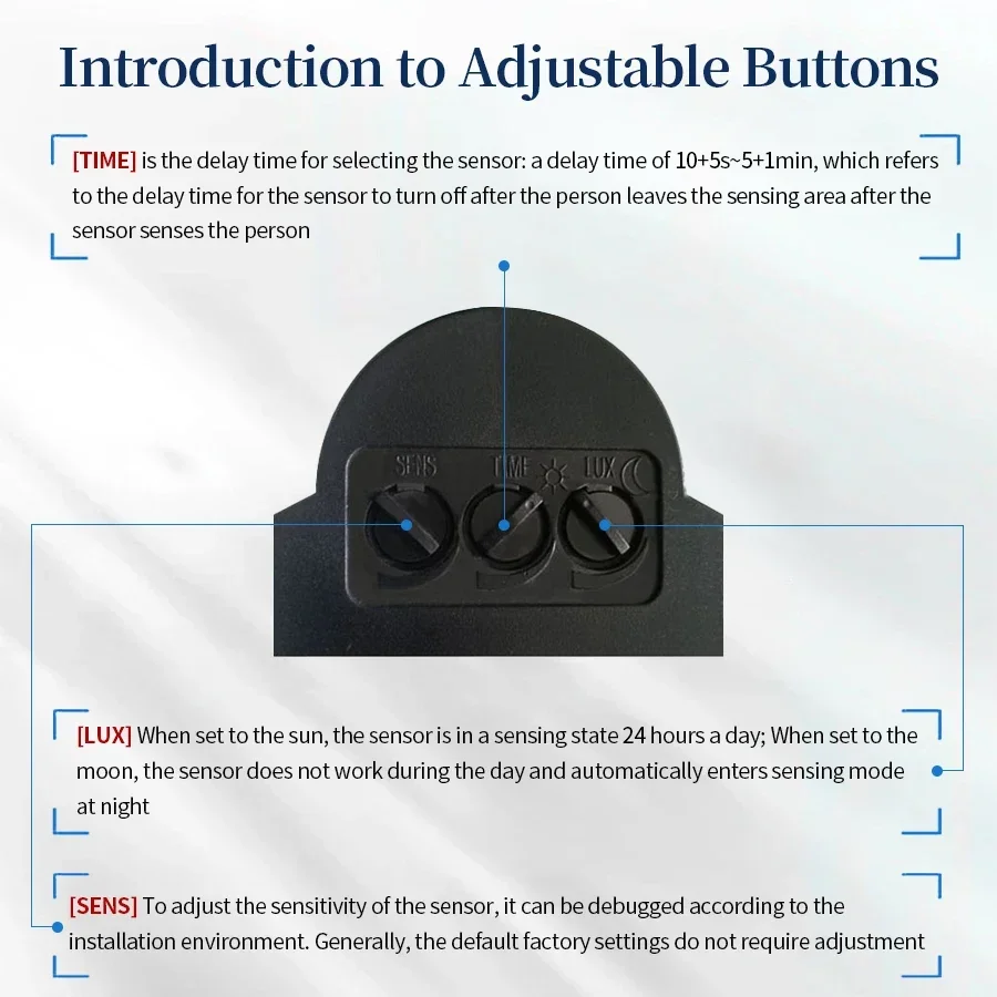 PIR Motion Sensor 220V 110V 12 - đánh giá và giá Outdoor Lighting Motion Sensor