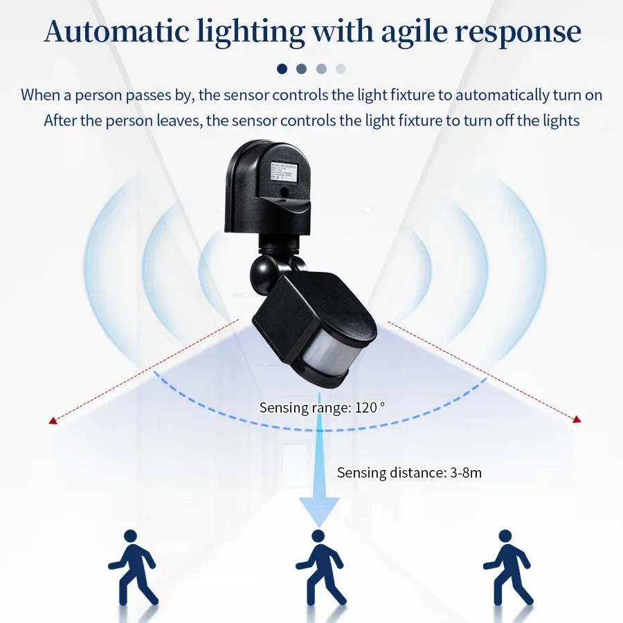 PIR Motion Sensor 220V 110V 12 - đánh giá và giá Outdoor Lighting Motion Sensor