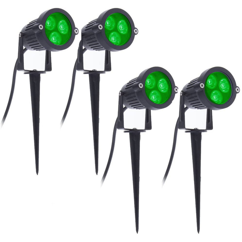 4Pcs LED Garden Lights 3W 220V - đánh giá và giá Outdoor Lighting Spotlight