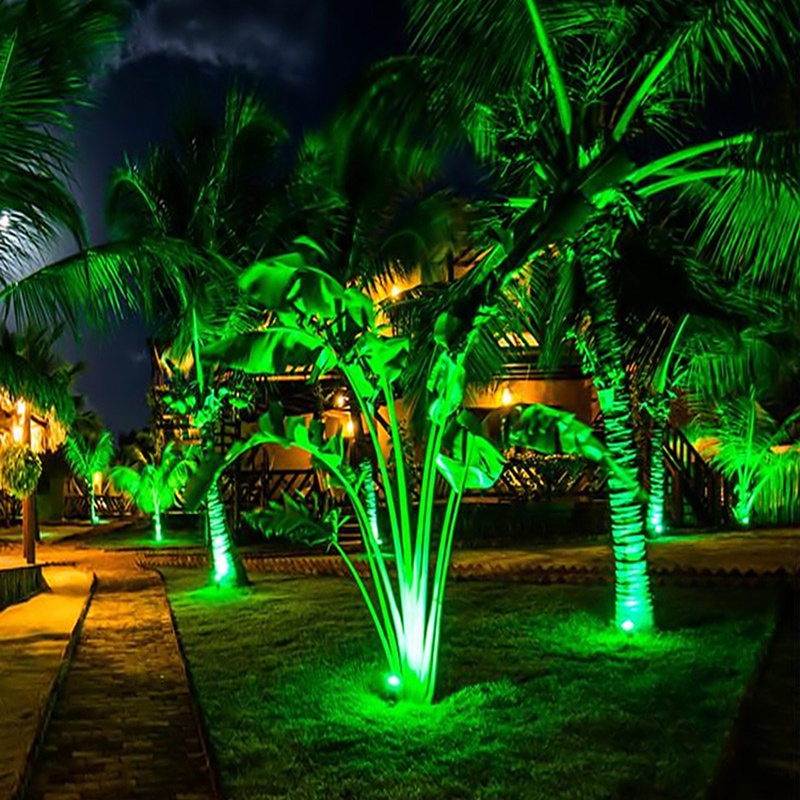 4Pcs LED Garden Lights 3W 220V - đánh giá và giá Outdoor Lighting Spotlight