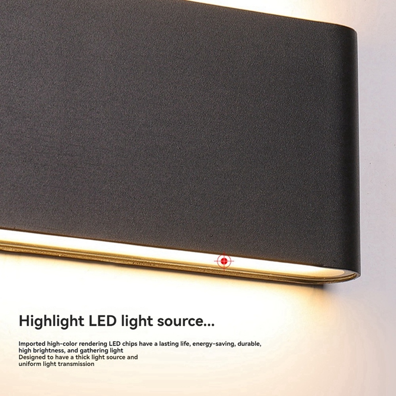LED Wall Sconce Waterproof Out - đánh giá và giá Outdoor Lighting Led Fixtures