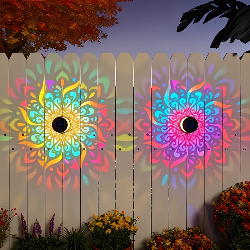 Solar LED Wall Light Mandala P - đánh giá và giá Outdoor Lighting Led Fixtures