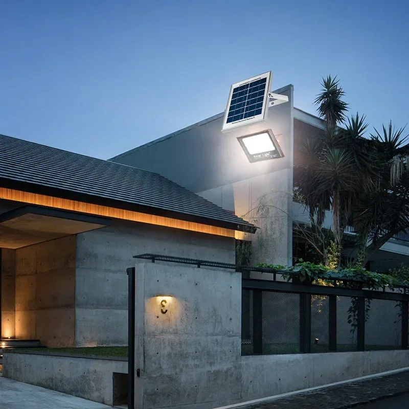 Solar Flood Lights 50-500W Sol - đánh giá và giá Outdoor Lighting Led Fixtures