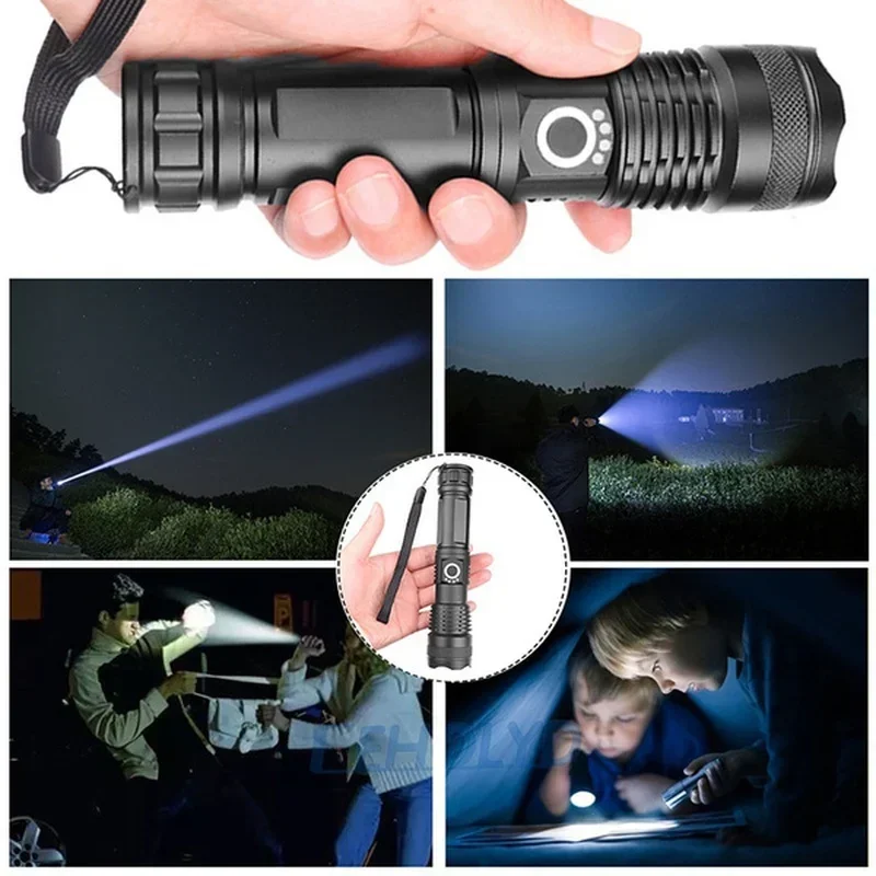 High Power XHP70 Led Flashligh - đánh giá và giá Outdoor Lighting Electric