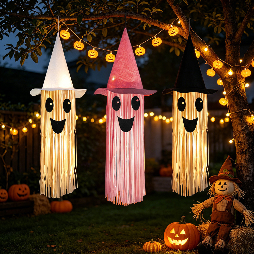 Halloween Glowing Witch Hat Gh - đánh giá và giá Outdoor Lighting Pendant