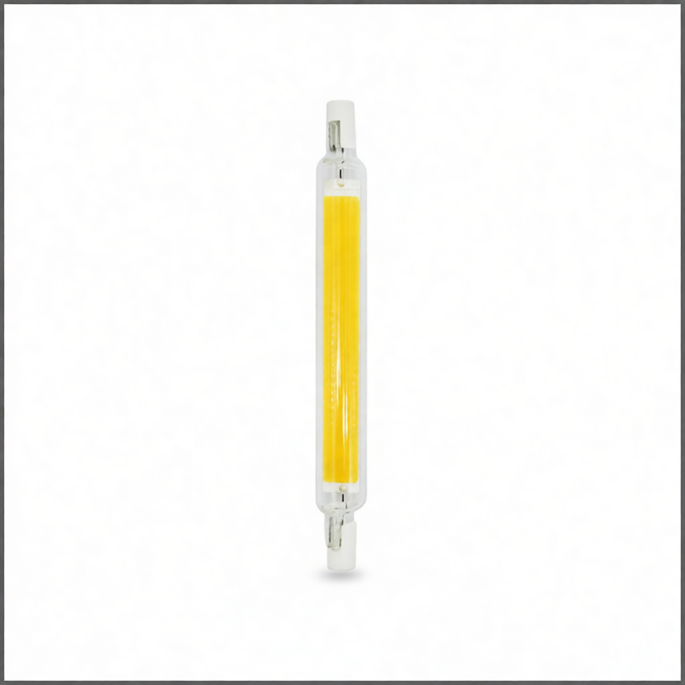 Dimmable R7S LED COB Bulb Doub - đánh giá và giá Outdoor Lighting Glass Replacement
